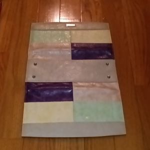 Like new multi color classic Miche purse cover